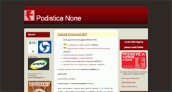 Desktop Screenshot of podisticanone.org